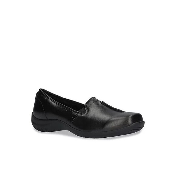 Easy Street Women's Purpose Slip On Flats Closed Toe Black 9.5 M - Picture 1 of 8